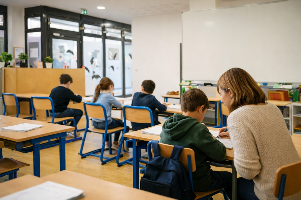 À Boulogne, Cube School accueille les enfants à besoins spécifiques avec une pédagogie sur mesure, favorisant confiance, progrès et épanouissement.
