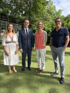 Visit from the Mayor of Maisons-Laffitte - Bilingual Montessori School of Maisons-Laffitte - Cube School