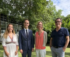 Visite du maire de Maisons-laffitte - école Montessori Bilingue de Maisons-Laffitte - Cube School