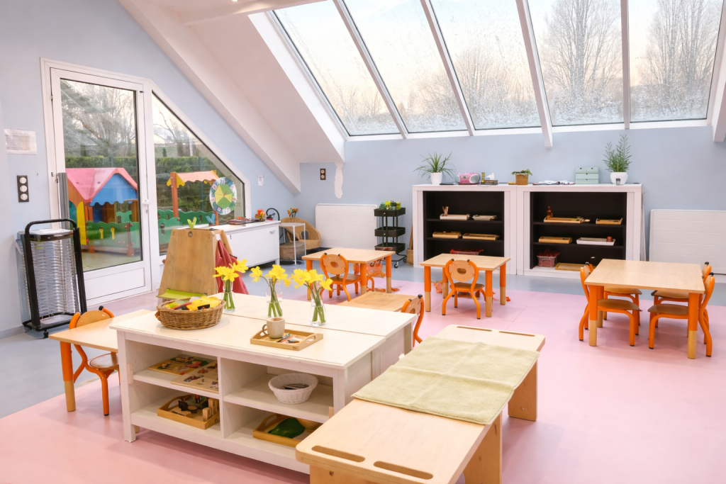 classe pre-maternelle de l'ecole Cube School port marly